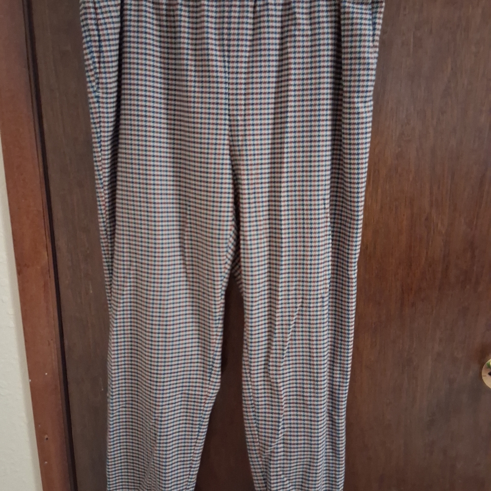 Women's Multicolor Houndstooth Dress Pants